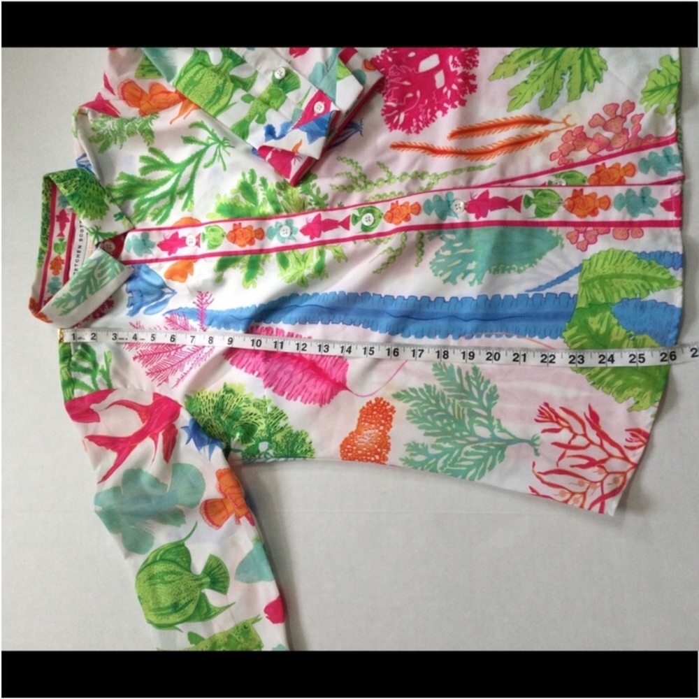 Gretchen Scott Button Down Medium - image 7